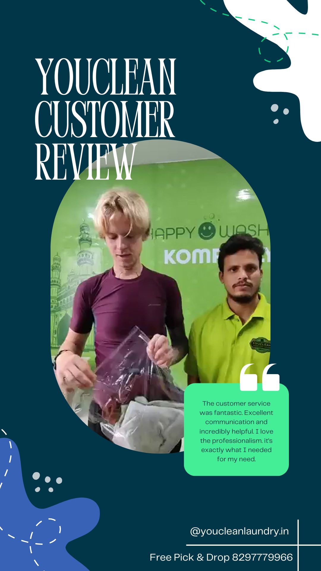 Customer video review